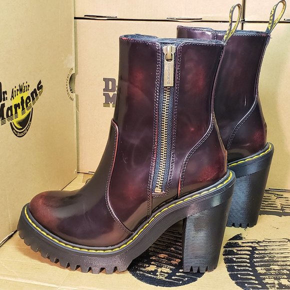 Dr Martens Magdalena Ii Arcadia Red 